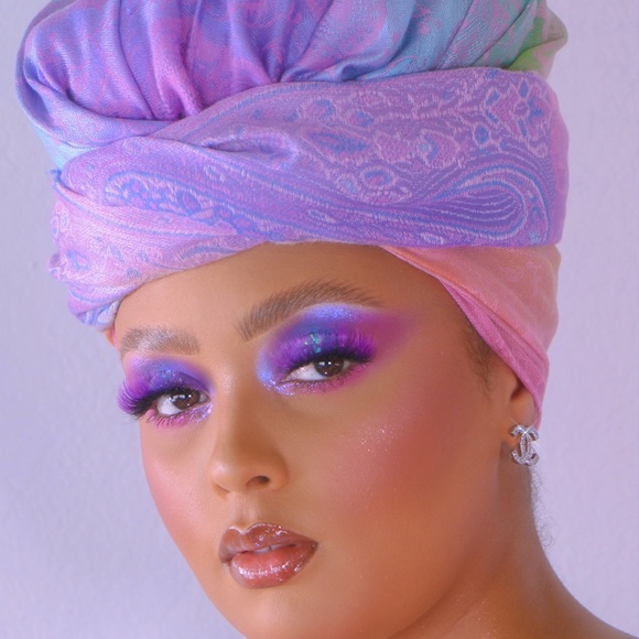 Cotton Rainbow Fantasy Headwrap - Picture 2 of 6